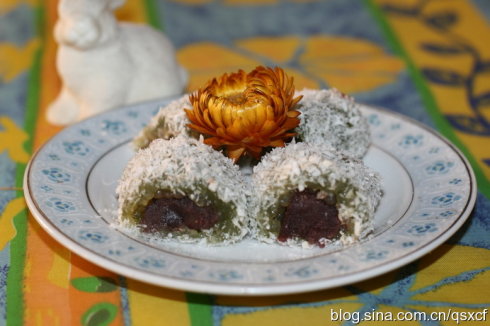 素食养生：抹茶西米卷