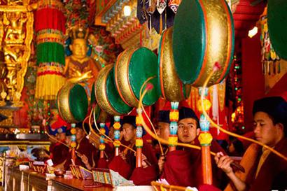 8大藏传佛教法器之三——法鼓
