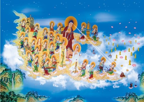 往生西方极乐世界