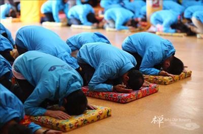 北海禅院皈依仪式