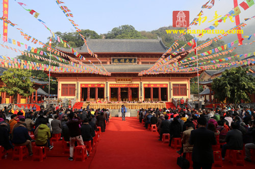 广西开山寺建寺200周年暨天王殿竣工落成庆典隆重举行