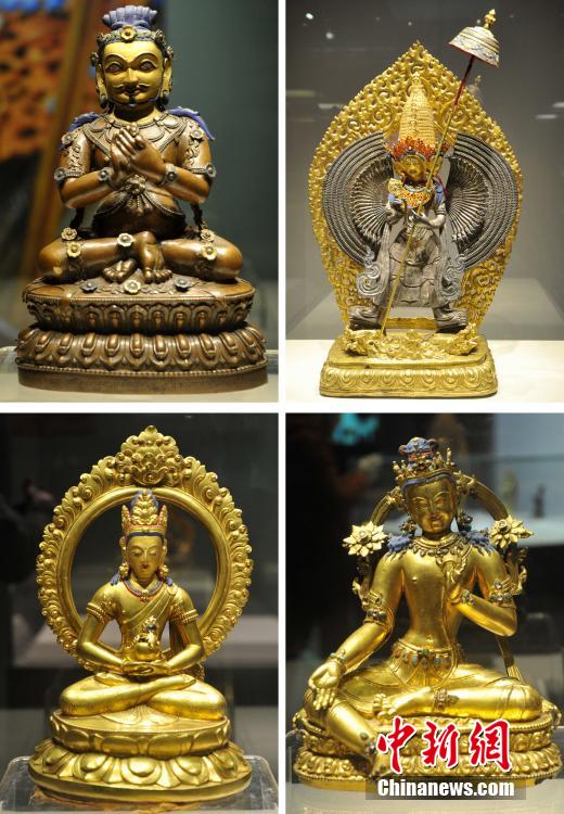 “雪域梵音高原宝藏——西藏罗布林卡文物精品展”在福建博物院开展