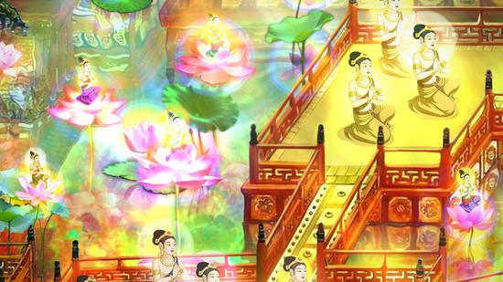 佛教公益动漫《舍身饲虎》剧照