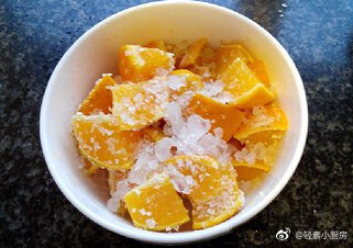 素食养生：川贝冰糖蒸夏橙