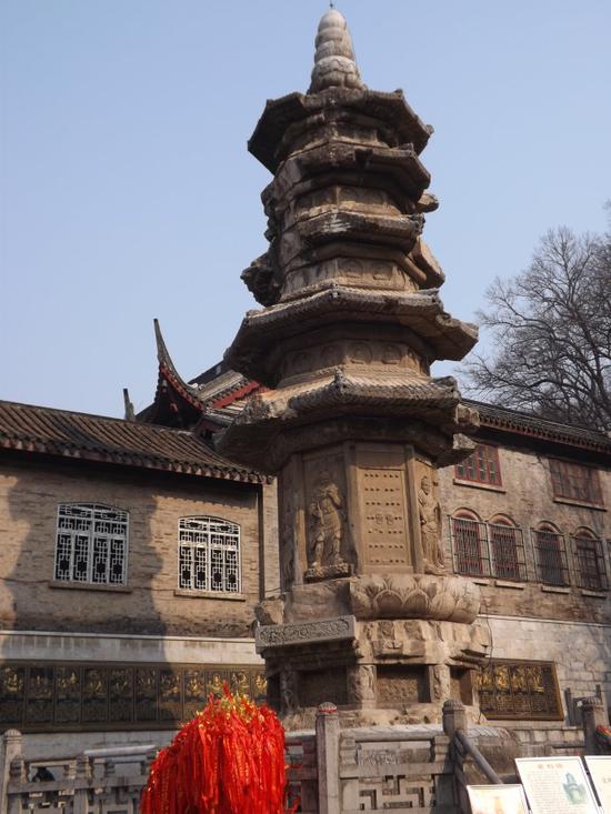 隋建仁寿栖霞寺舍利塔