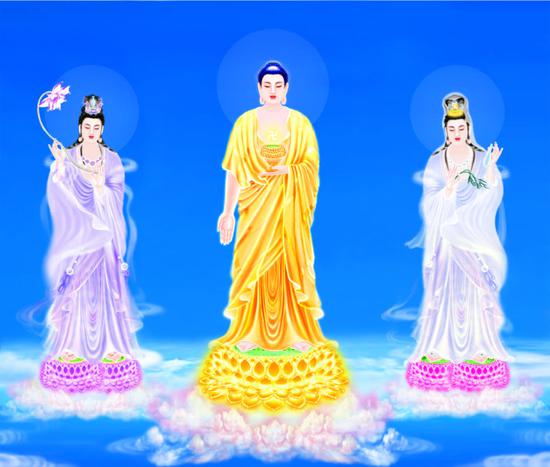 观音菩萨是阿弥陀佛的胁侍