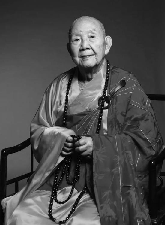 新成长老于2021年4月4日在光孝寺安详示寂,享年103岁,僧腊77年,戒腊75夏。(图片来源:中佛协)