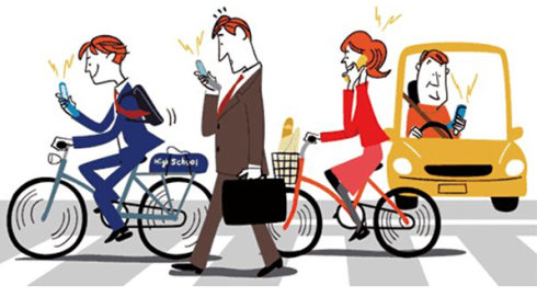 不知不觉中我们都已成了手机的奴隶