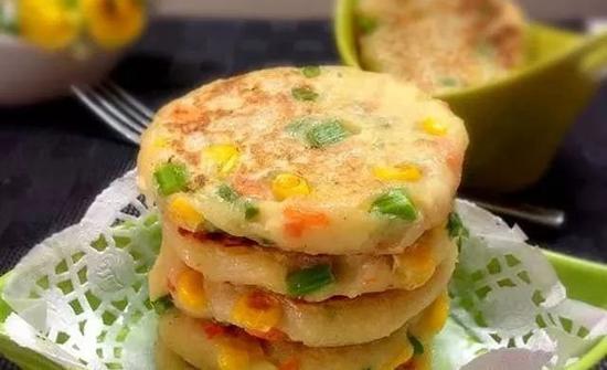 素食养生:田园马铃薯饼(图片来源:弘化社)