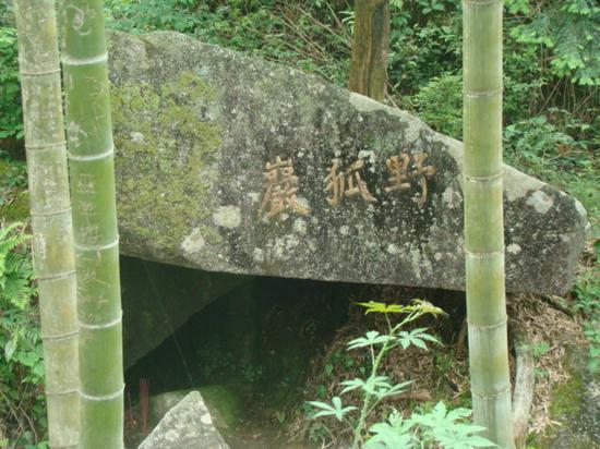 百丈寺野狐岩