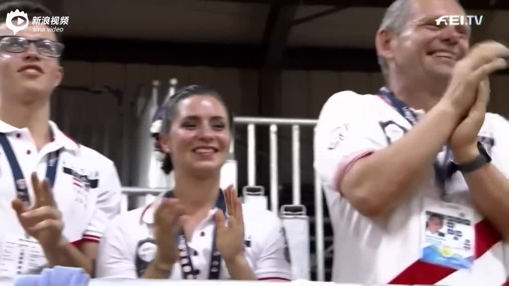 2018年国际马联世界马术运动会第八日首届马背体操国家杯德国队封王