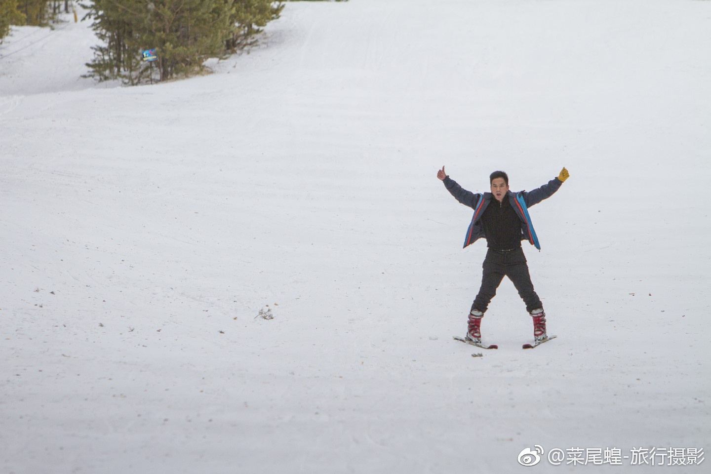 冬天的哈薩克斯坦冰雪覆蓋