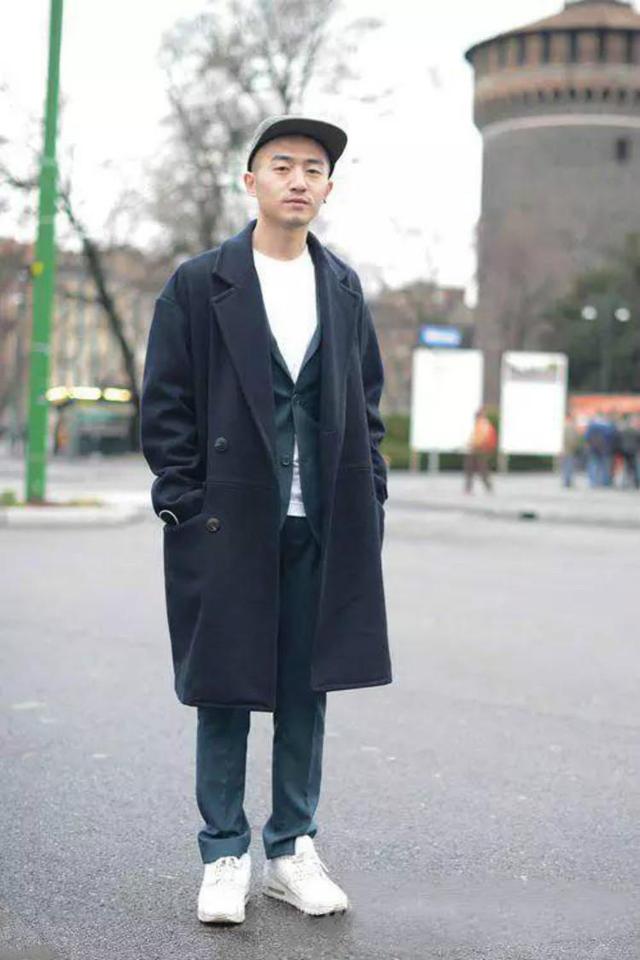 男生170cm130斤图片,男生170130斤图片 170cm的男生,大衣优先考虑这5类