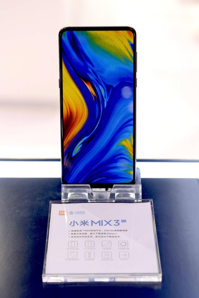 小米MIX3 5G版上线!下载速度最高达2Gb,明年