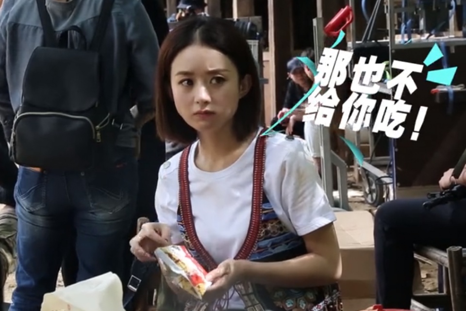 赵丽颖《倾城》开拍前疯狂运动,原以为是减肥,结果却一直在吃
