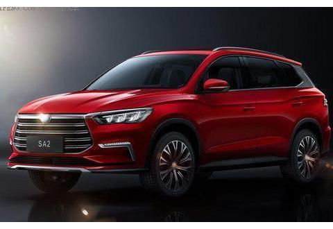 比亚迪SA2官图曝光 高颜值大5座SUV