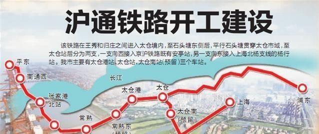 江苏和上海迎来新高铁！预计2020年通车，这个城市或将受益最大