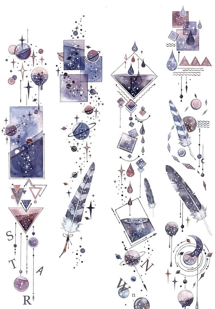 是打印出来还是当个插画壁纸,等遇到心水的手账,就自己动手画好了,小