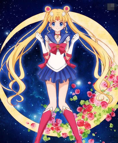 美少女战士锁屏壁纸:月棱镜威力!变身!我要代表月亮消灭你们!