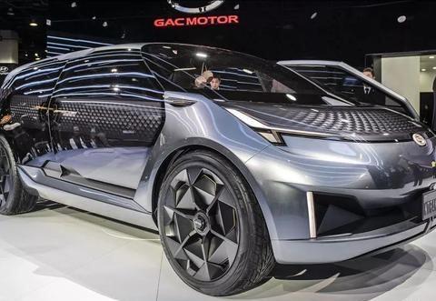 国产车再次亮相北美车展：广汽传祺全新概念车，纯电驱动