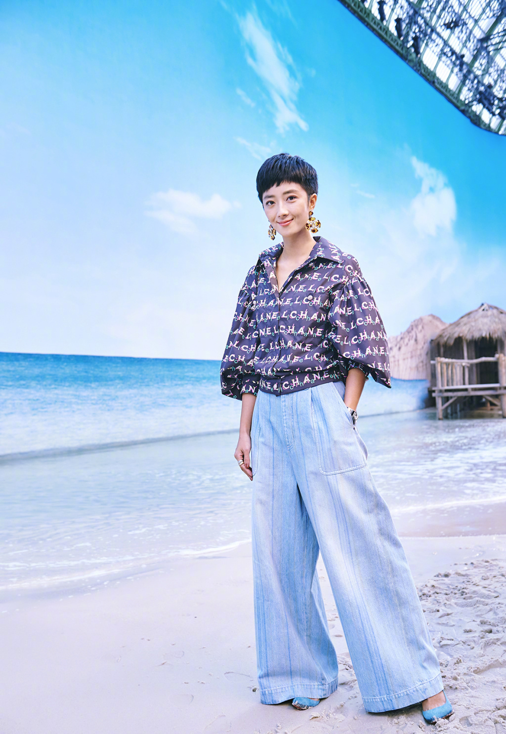 桂纶镁剪短发至少年轻10岁，土妞秒变气质女神，看完也想剪短发了
