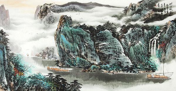 刘禹锡经典唐诗名句：“沉舟侧畔千帆过，病树前头万木春”