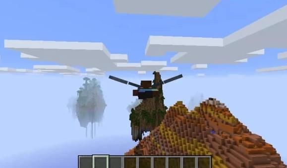 我的世界:盘点MC中会飞的怪物，玩家:鞘翅能够让玩家翱翔上空!