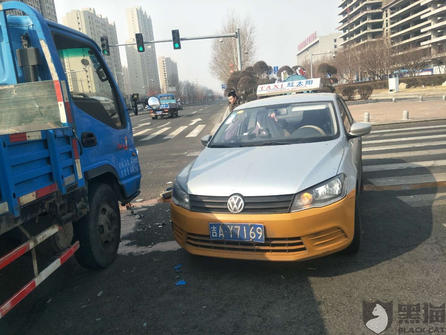 黑猫投诉:用滴答出行平台乘坐出租车发生严重