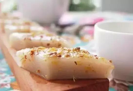 《如懿传》中经典美食藕粉桂糖糕的做法来了!