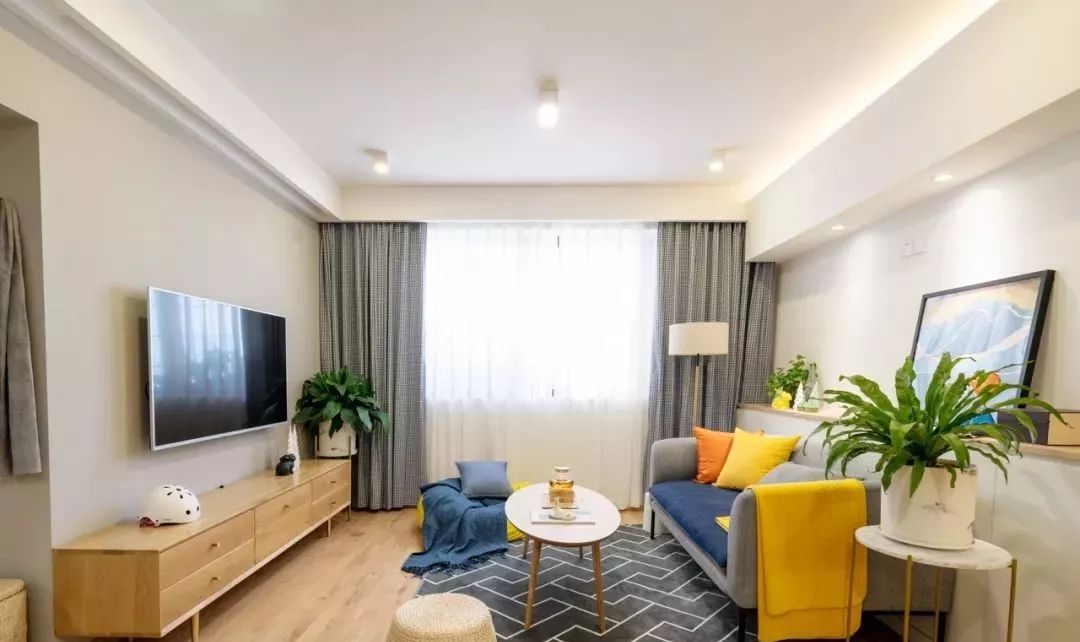 95㎡简约风格装修效果图，简洁不失温馨的小屋