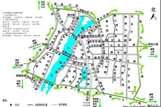 南昌限行限号区域及时间段一览(外地车)
