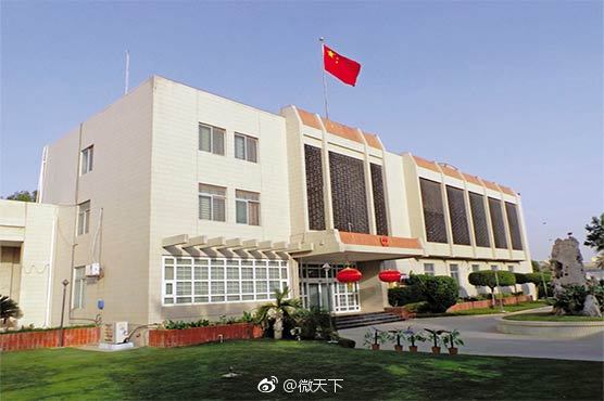 中国驻巴基斯坦领事馆遭袭图片