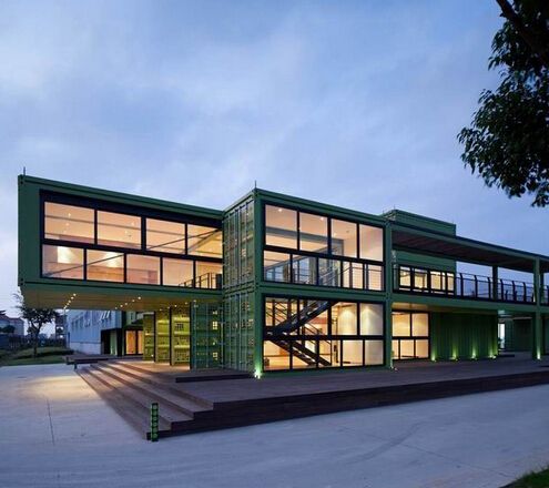 普通砖混房的克星--山西集装箱房屋