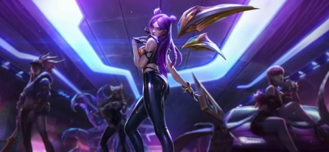 LOL:IG冠军皮肤原画流出，整体高冷霸气，卡莎不像EZ了