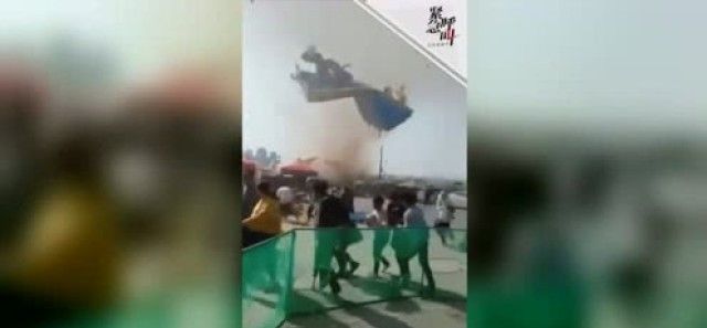 龙卷风突袭景区,蹦床被吹上天致2名儿童坠亡