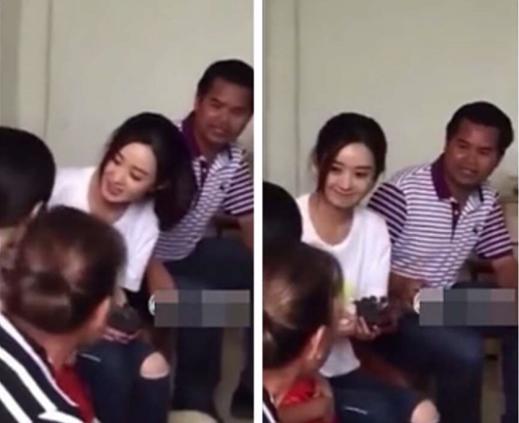 赵丽颖回农村参加同学聚会，一个小细节看出她的人品