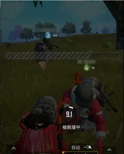 刺激战场:吃鸡最绝望的一刻,当队友摸到他的时候,血条