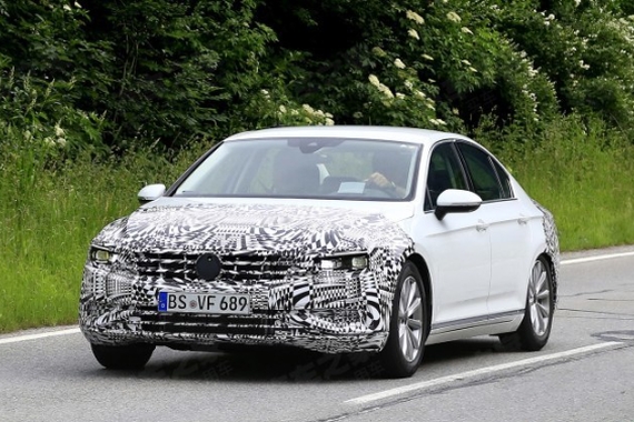将于今年年内亮相 曝欧版新款Passat谍照