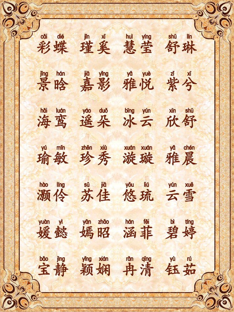 气质的女宝宝起名,有好听文雅的女宝宝名字分享