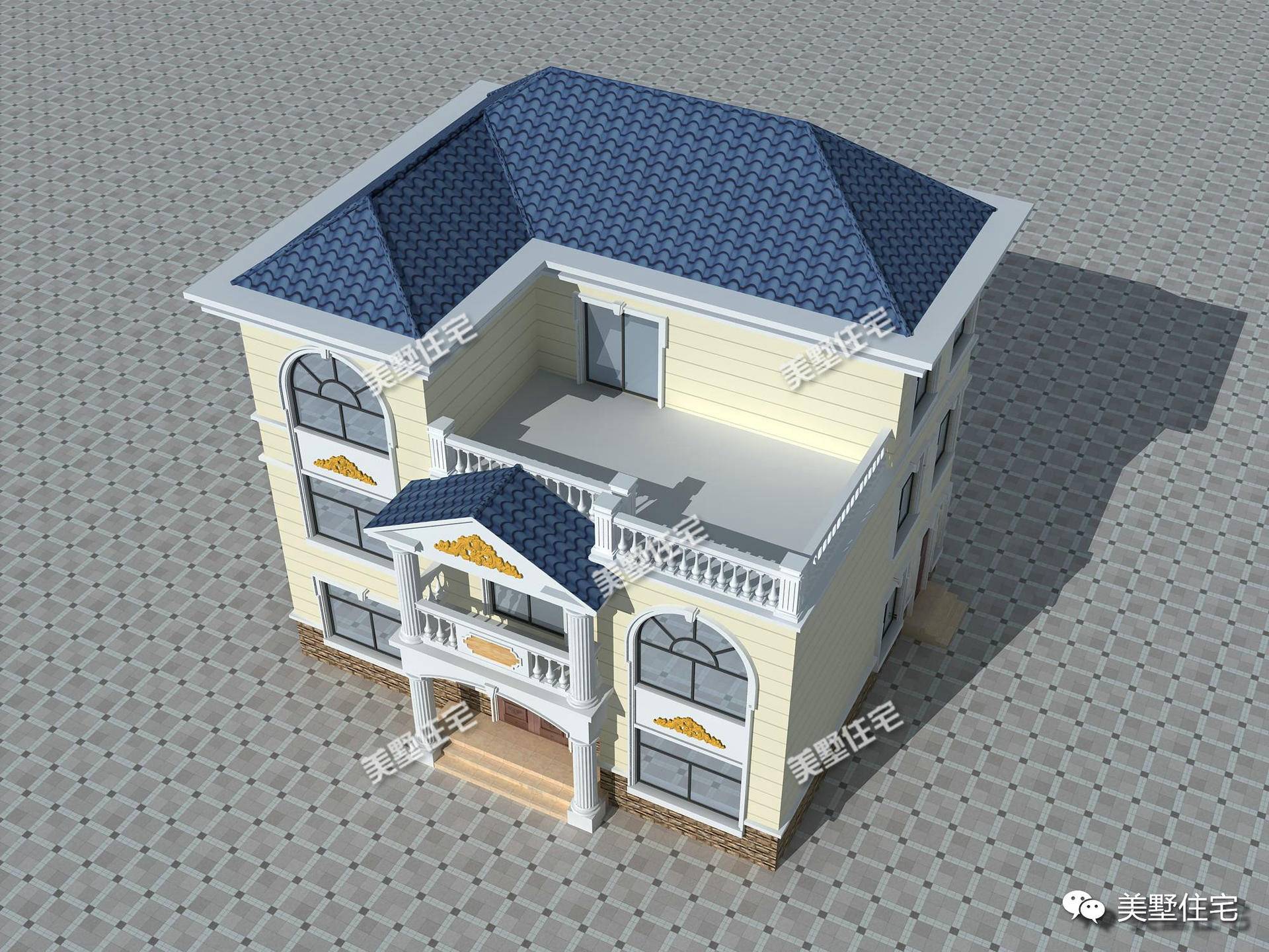 3套经典三层农村自建房设计图,任意一款都是精品,农村人最爱|农村|自建房|简欧_新浪新闻