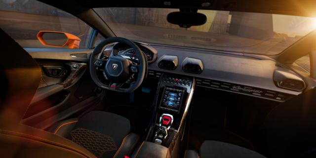 2019上海车展探馆 兰博基尼Huracán EVO Spyder敞篷版亮相车展