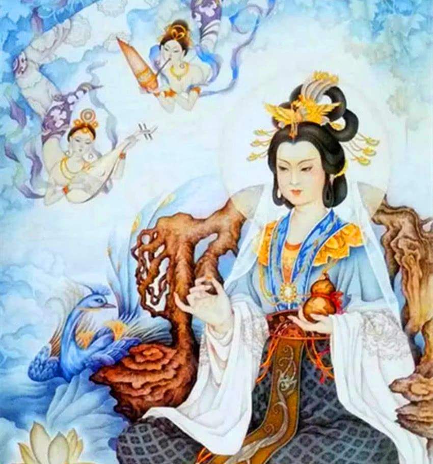 《山海经》说西王母是“虎齿豹尾”|山海经|西王母|虎齿_新浪新闻