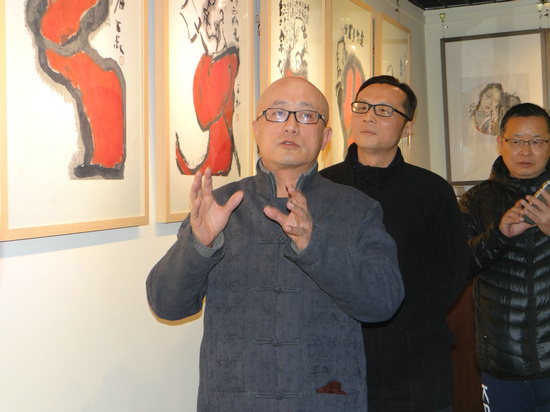 《归宗 七闲—廖杰水墨小品展在北京荣宝斋燕鸣堂画廊举办