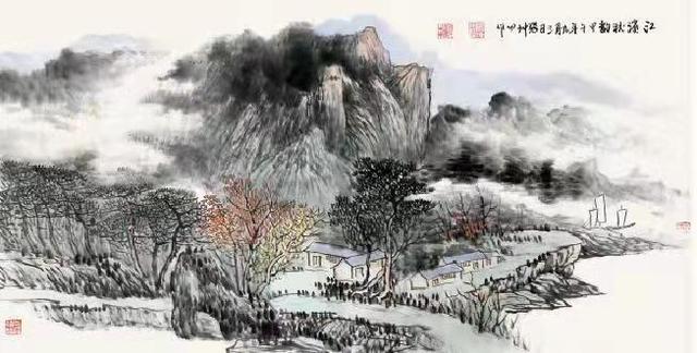 中国当代著名画家张坤田国画作品赏析