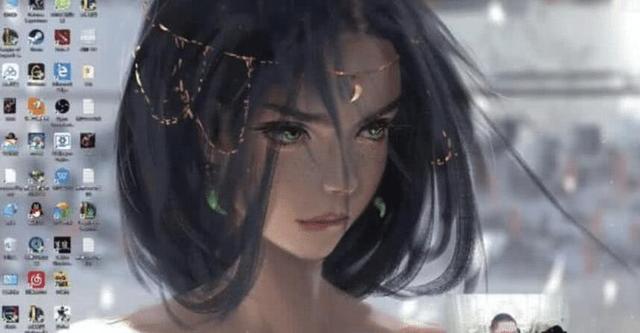 PDD直播时打开桌面,桌面壁纸引起粉丝关注,询