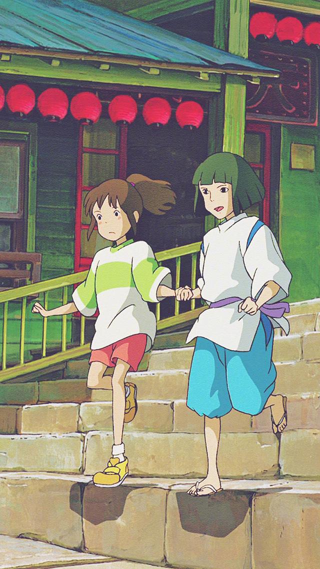 千与千寻创意动漫手机壁纸
