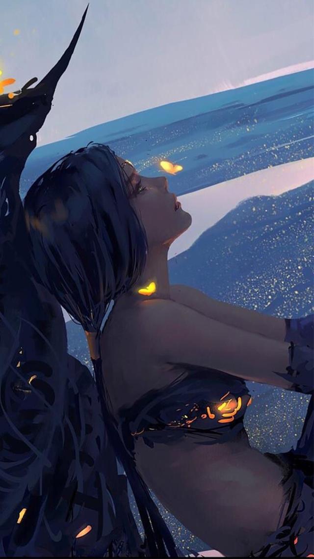 「手机壁纸24期」鬼刀漫画 有生之年系列,每一