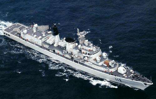 解读: 中国驱逐舰支队编制四驱四护, 四大金