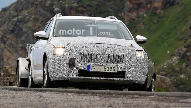 全新明锐早期测试谍照 预计2020年发布