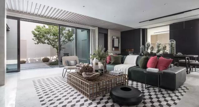 三亚海棠华著,一线临海别墅社区,中国传统的合院经典杰作